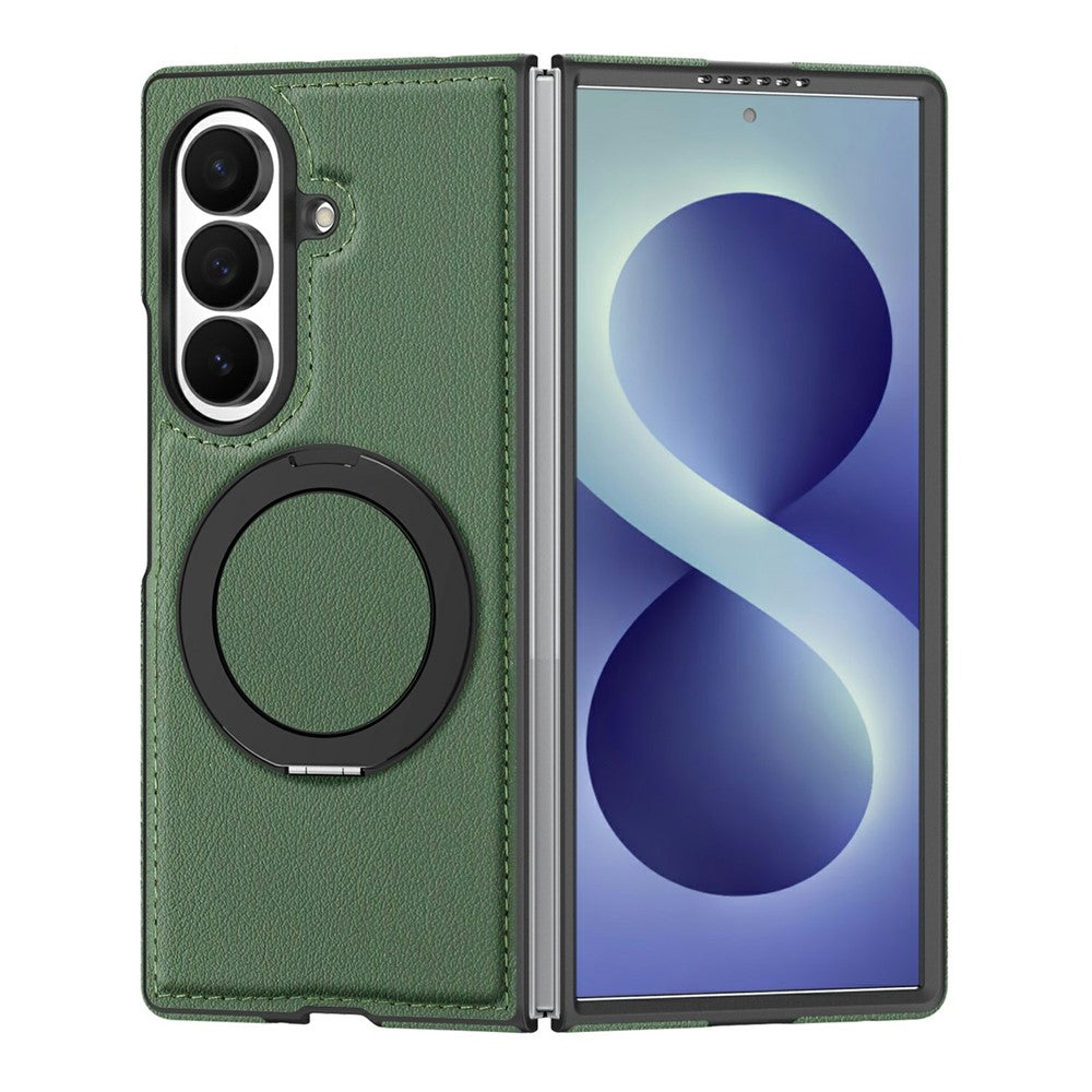 Kunstleder MagSafe/Magnet Hülle/Case mit integriertem Ständer für Samsung Galaxy Z Fold 8 Ultra | ZITOCASES®