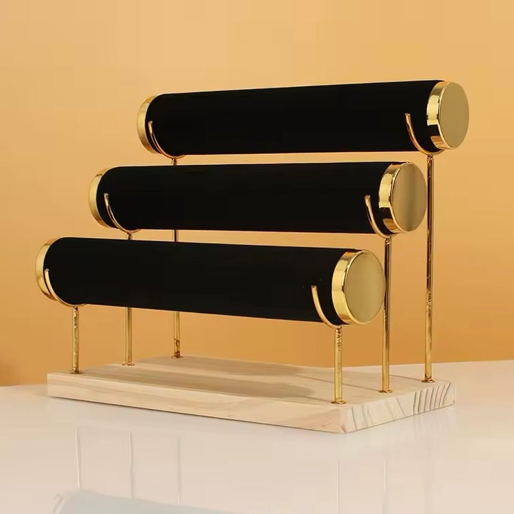 Edelstahl/Mikrofaser Uhrenständer/Schmuckständer/Display-Ständer/Halter/Präsentationsständer/Schaufensterständer | ZITOCASES®