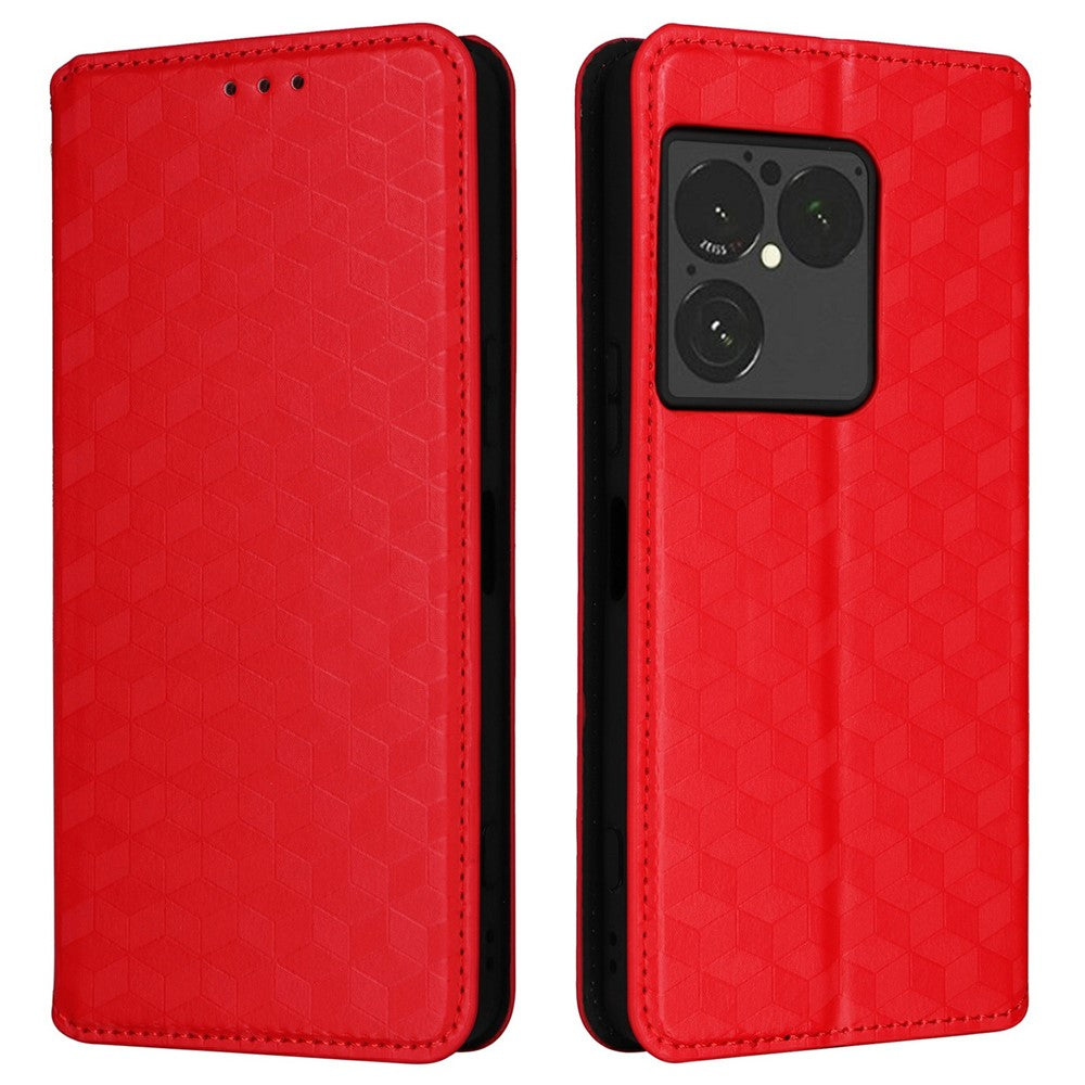 Kunstleder Geometrie-Muster Klapp Hülle/Flip Case für Sony Xperia 1 VIII | ZITOCASES®