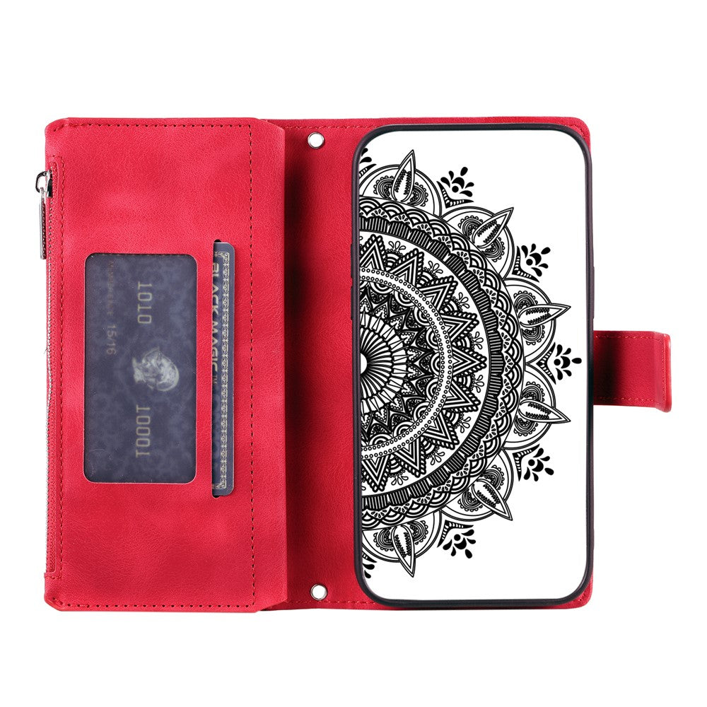 Mandala-Blumen Kunstleder Brieftaschen Hülle/Case für Nothing Phone (4a) Pro | ZITOCASES®