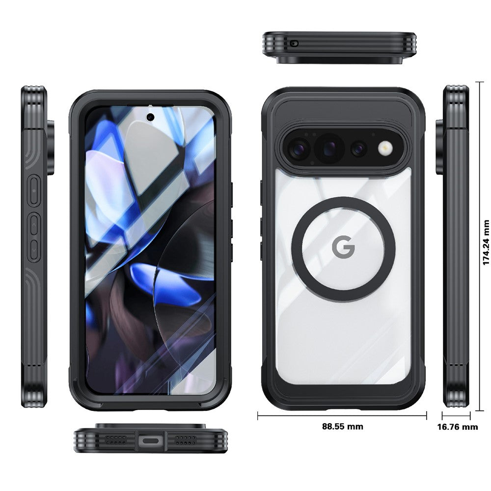 Stoßfeste MagSafe/Magnet Silikon Vollschutz Hülle/Case für Google Pixel 11, 11 Pro, 11 Pro XL | ZITOCASES®