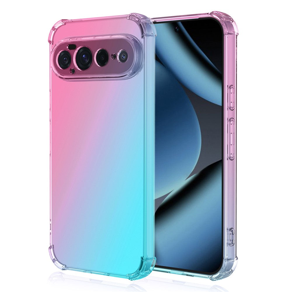 Regenbogen Airbag Silikon Hülle/Case für Google Pixel 11, 11 Pro, 11 Pro XL | ZITOCASES®