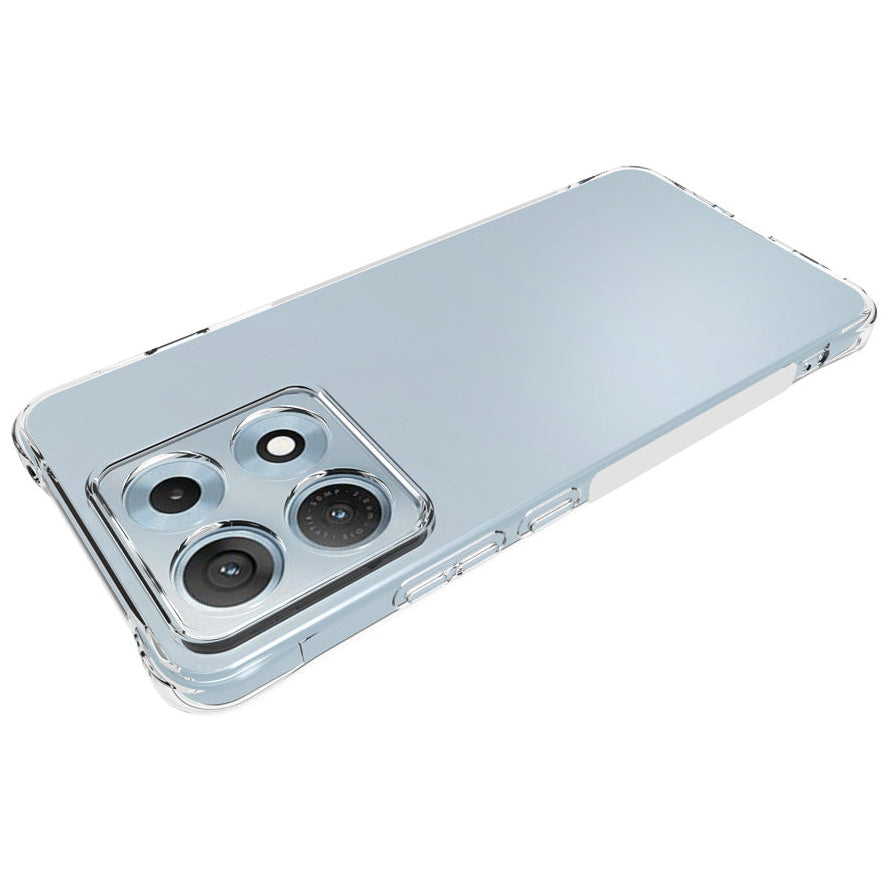 Transparente Airbag Hülle/Case für Motorola Edge 70 Max