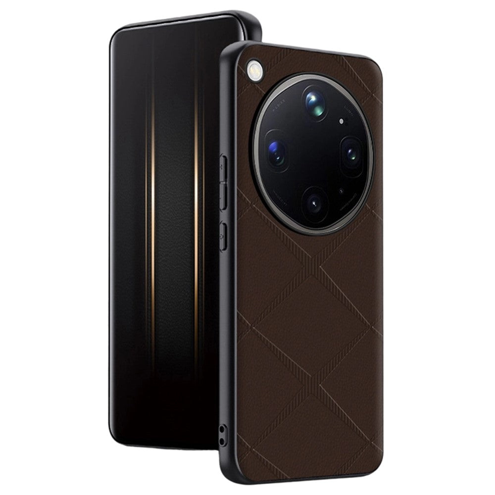 Karierte Kunstleder Hülle/Case für Oppo Find X9 Ultra | ZITOCASES®