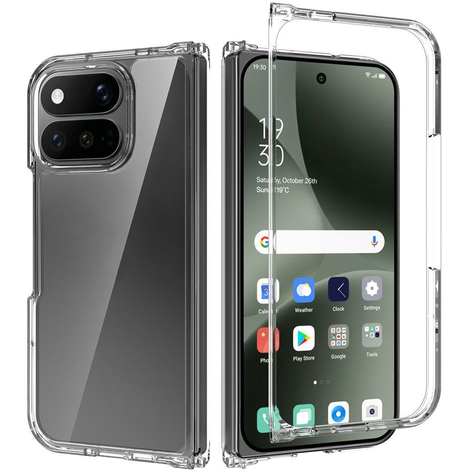 Kristallklare Hartplastik Hülle/Case für Google Pixel 11 Pro Fold | ZITOCASES®