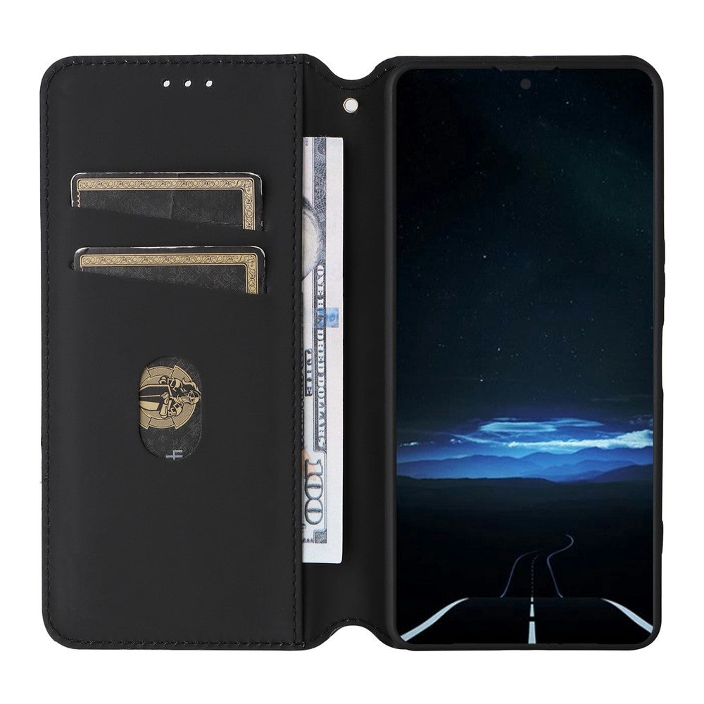 Kunstleder Geometrie-Muster Klapp Hülle/Flip Case für Sony Xperia 1 VIII | ZITOCASES®