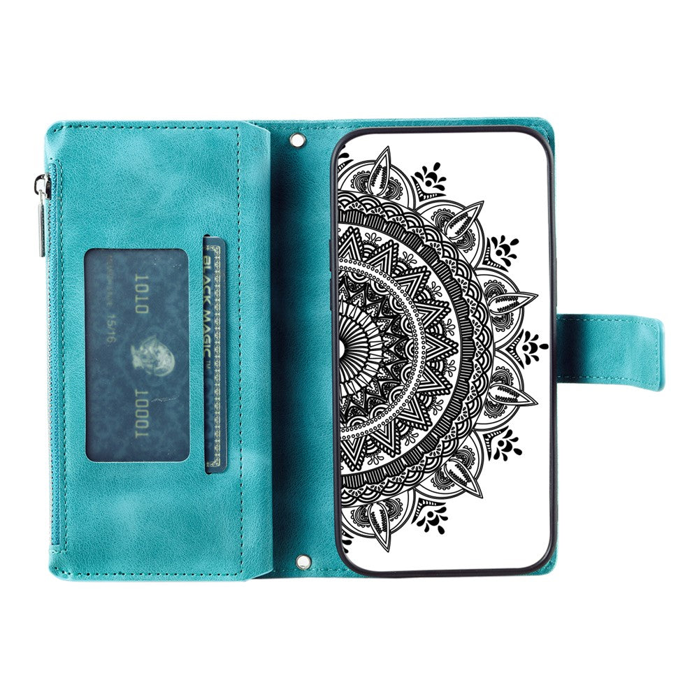 Mandala-Blumen Kunstleder Brieftaschen Hülle/Case für Nothing Phone (4a) Pro | ZITOCASES®