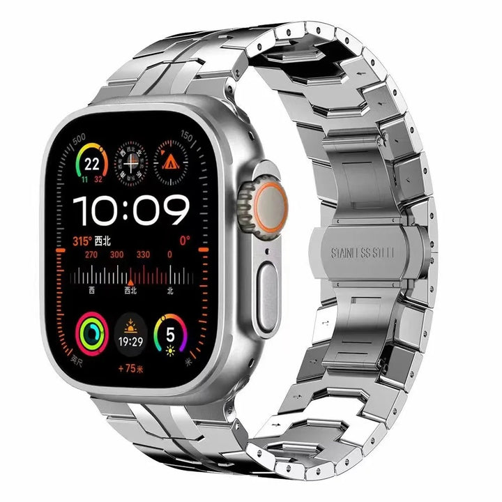 Titan Optik Edelstahl Armband für Apple Watch Series 10, 9, 8, 7, 6, 5, 4, 3, 2, 1, SE, Ultra | ZITOCASES®