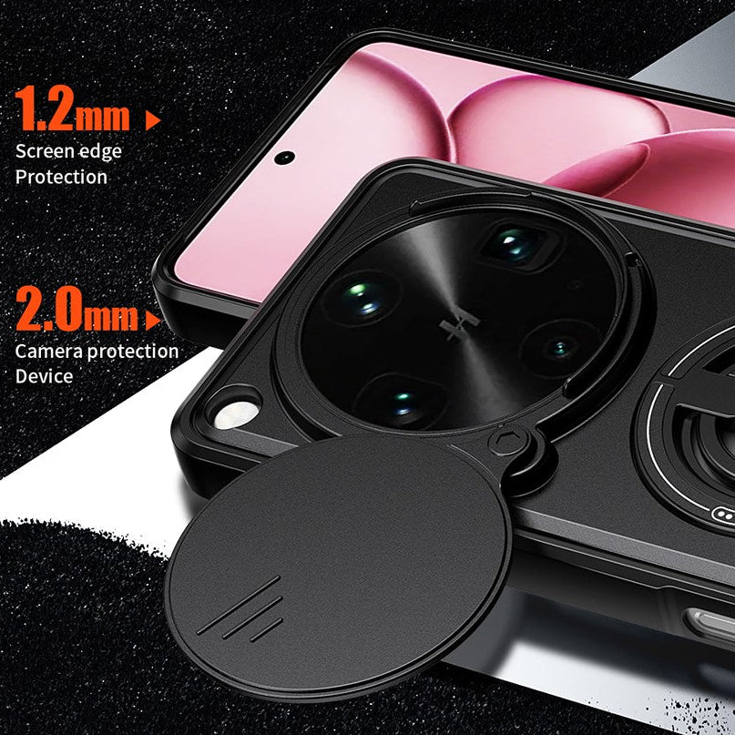 Outdoor MagSafe/Magnet Hülle/Case mit verschiebbarer Kameraabdeckung für Oppo Find X9 Ultra | ZITOCASES®