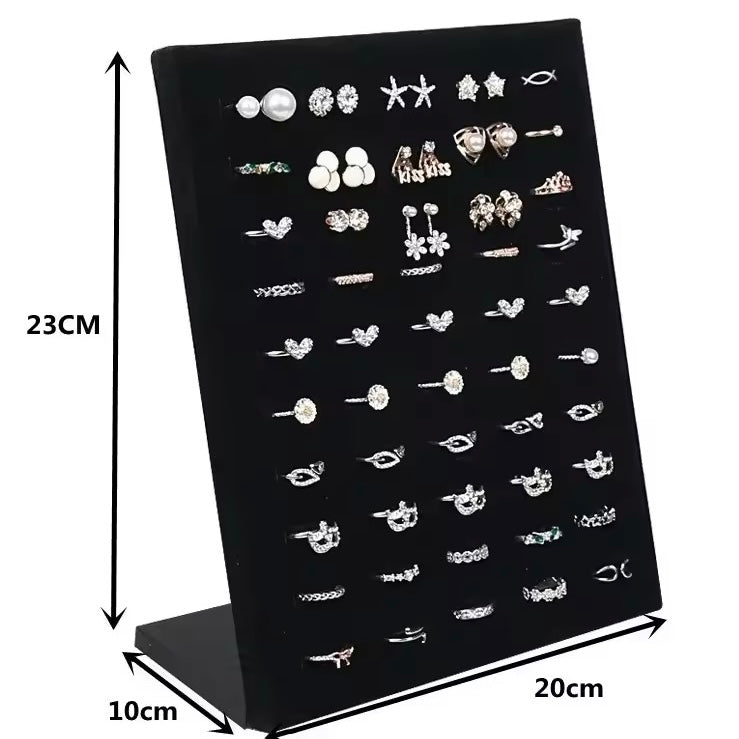 Mikrofaser Ringhalter/Ringständer/Halter/Präsentationsständer/Schaufensterständer/Ausstellungsständer/Schmuckdisplay | ZITOCASES®