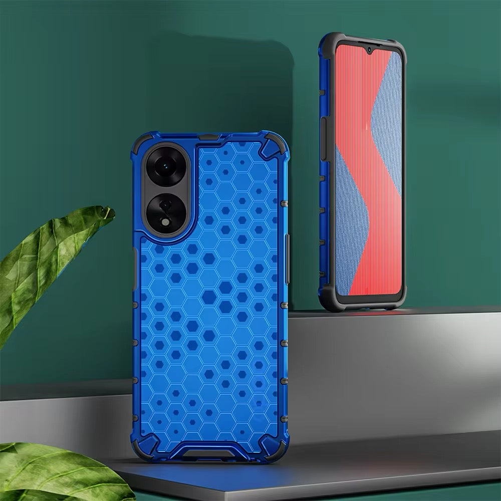 Hybrid/Waben Hülle/Case verschiedene Farben für Oppo Reno 13, 13 Pro, 12, 12 Pro, 11, 11 Pro, 10, 10 Pro, 9, 9 Pro, 9 Pro Plus, 8, 8T, 8 Pro, 7, 7 Pro, 7 SE, 6, 4, 4Z, 4 Pro, Find X8, X8 Pro, X7, X7 Ultra, X6, X6 Pro, X5, X5 Pro, X5 Lite | ZITOCASES®