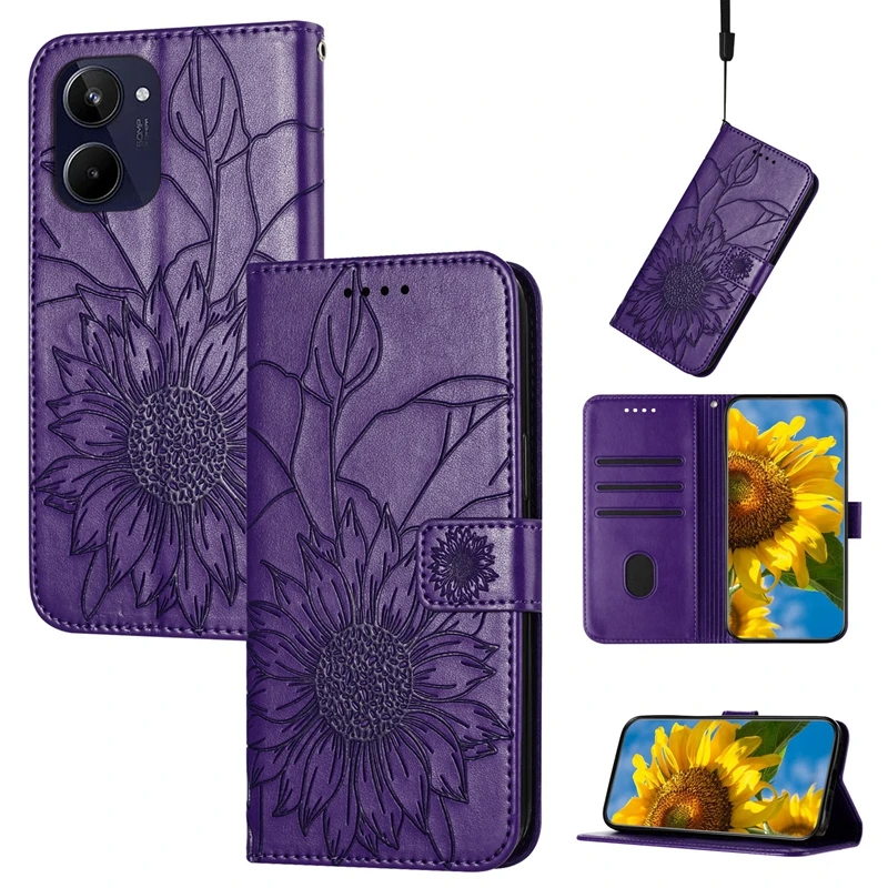 Blumen Kunstleder Klapp Hülle/Flip Case für Oppo Reno 9, 8, 7, 6 4-Serie | ZITOCASES®