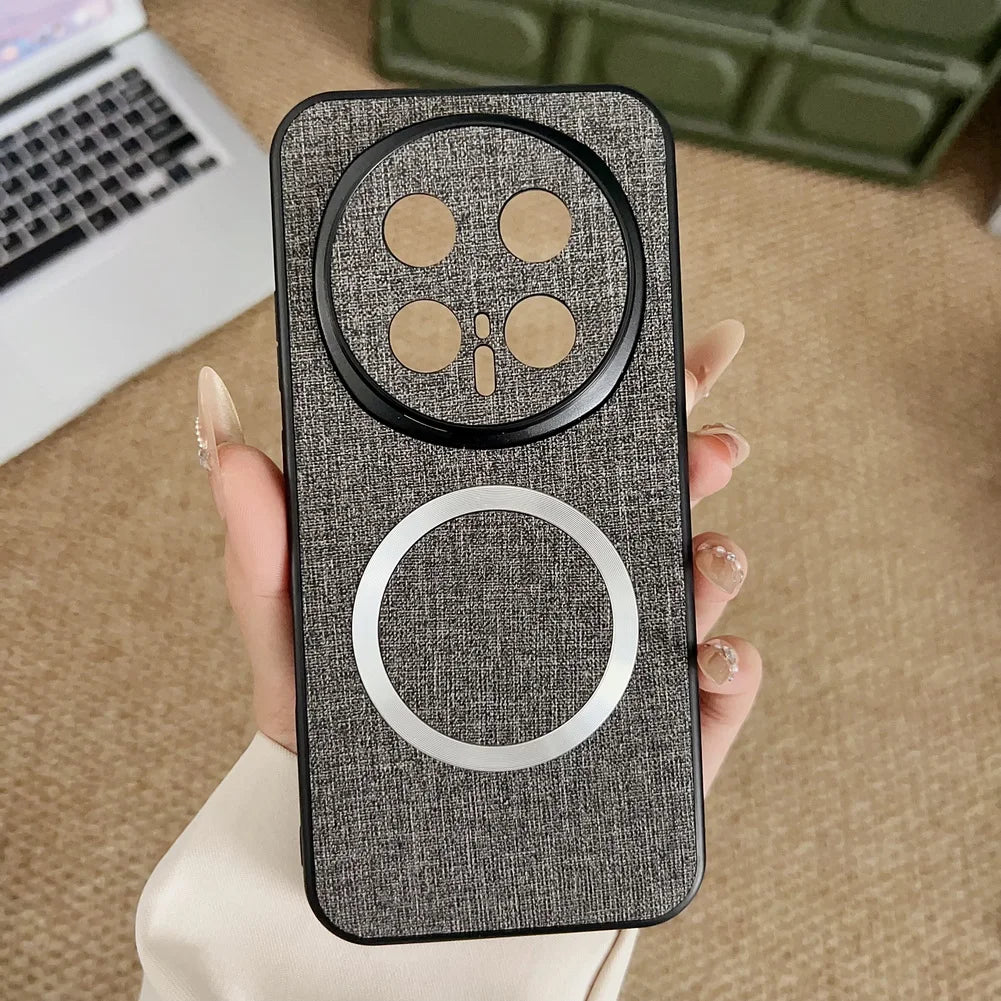 Stoff überzogene MagSafe/Magnet Hülle/Case für Honor Magic 8, 8 Pro, 8 Lite | ZITOCASES®