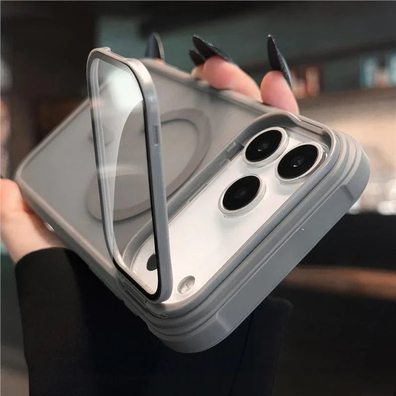 Matte MagSafe/Magnet Hülle/Case mit klappbarer Kameraabdeckung für iPhone 17 Pro, 17 Pro Max | ZITOCASES®