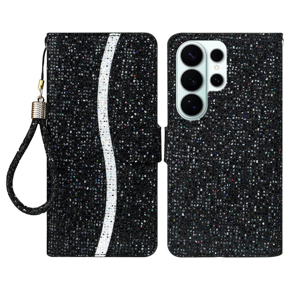ICED OUT Diamant Glitzer Klapp Hülle/Flip Case für Samsung Galaxy S26, S26 Plus, S26 Ultra