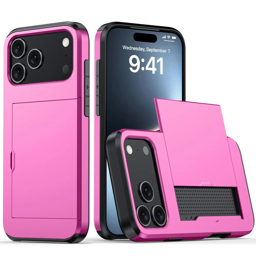 Outdoor Hülle/Case mit Kartenfach für iPhone 17 Pro, 17 Pro Max | ZITOCASES®