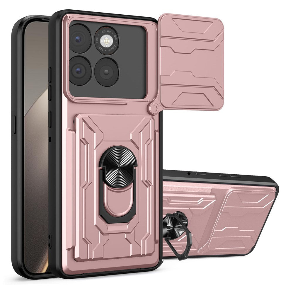 Kamera Schutz Outdoor/Magnet Hülle/Case mit Kartenfach für Motorola Edge 70