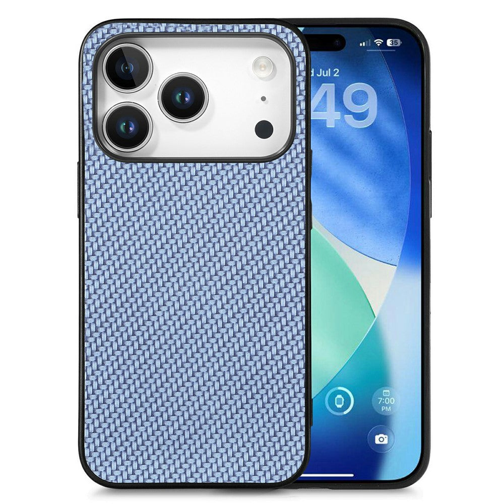 Carbon Optik Silikon Hülle/Case für iPhone 18 Pro, 18 Pro Max | ZITOCASES®