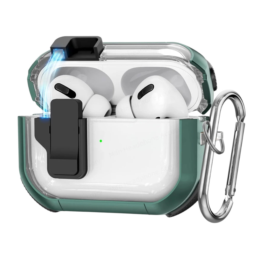 Robuste Outdoor Hülle/Case inkl. Magnet Sicherheitsverschluss für AirPods Pro 1, 2 | ZITOCASES®