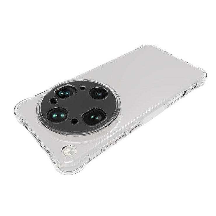 Transparente Airbag Hülle/Case für Oppo Find X9 Ultra