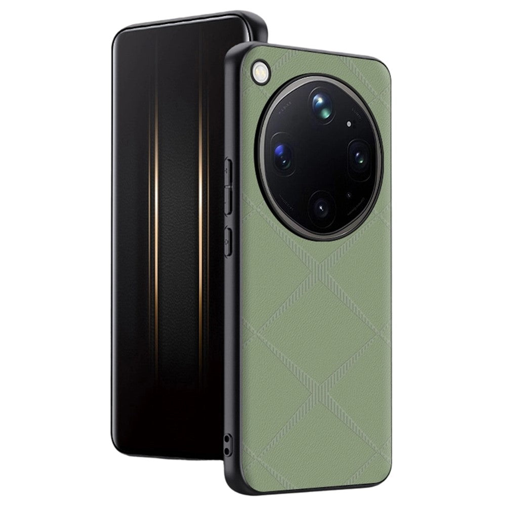 Karierte Kunstleder Hülle/Case für Oppo Find X9 Ultra | ZITOCASES®