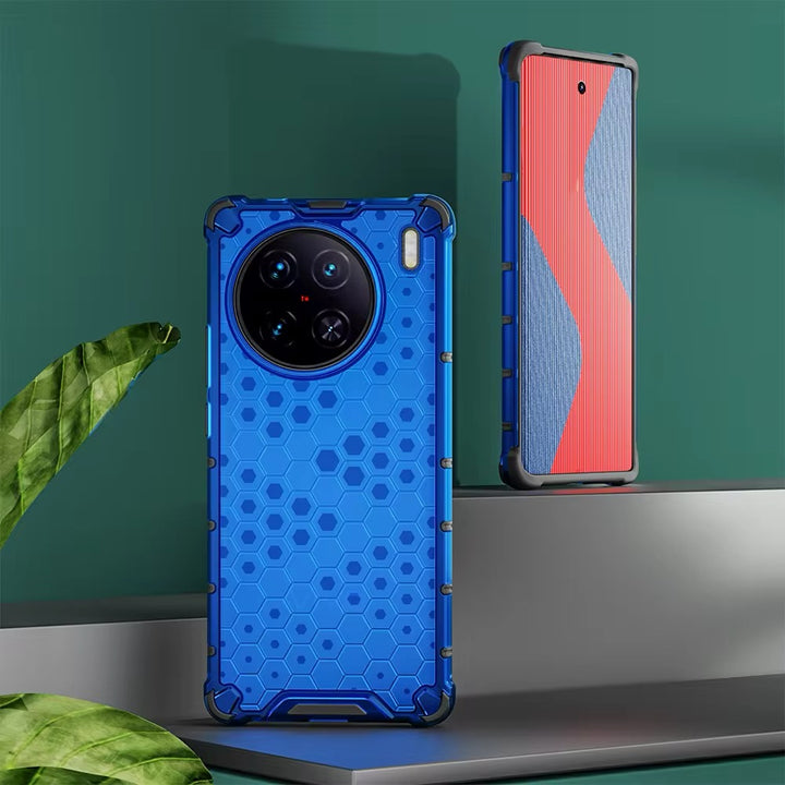 Hybrid/Waben Hülle/Case verschiedene Farben für Vivo X90, X90 Pro, X90 Pro Plus, X100, X100 Pro, X100 Ultra, X60, X51, V21, V40, V40 Lite, V40 Pro, V40 SE, Y72, Y70, Y21S | ZITOCASES®