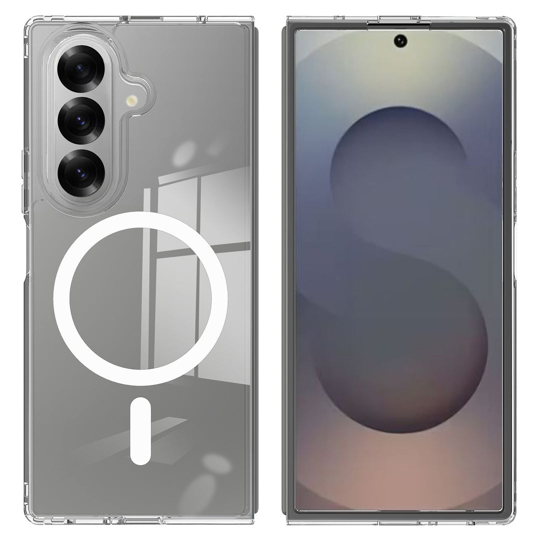 Kristallklare MagSafe/Magnet Hartplastik Hülle/Case für Samsung Galaxy Z Fold 8 Ultra | ZITOCASES®