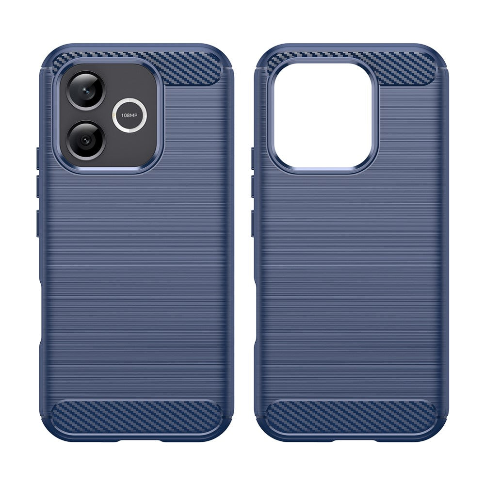 Metallstruktur/Carbon Optik Silikon Hülle/Case für Honor 600 Lite | ZITOCASES®