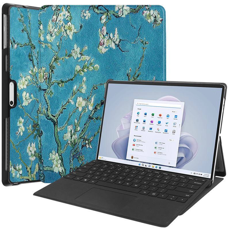 Bunte Kunstleder Hülle/Case für Microsoft Surface Pro 9, 8, 7, 7 Plus, 6, 5, 4, 3, Go 3 | ZITOCASES®