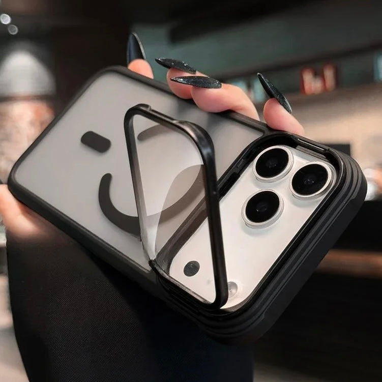 Matte MagSafe/Magnet Hülle/Case mit klappbarer Kameraabdeckung für iPhone 17 Pro, 17 Pro Max | ZITOCASES®