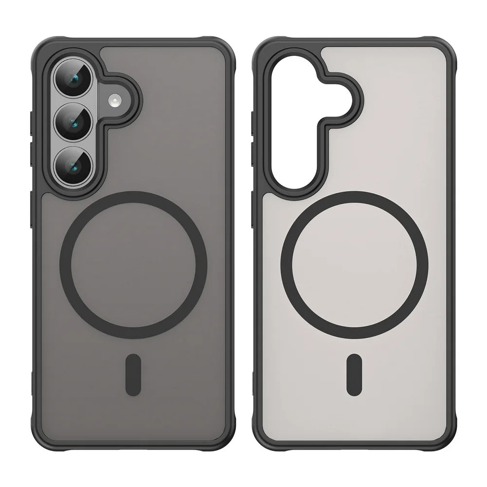 Matte Transparente MagSafe/Magnet Hülle/Case für Samsung Galaxy S26, S26 Plus, S26 Ultra