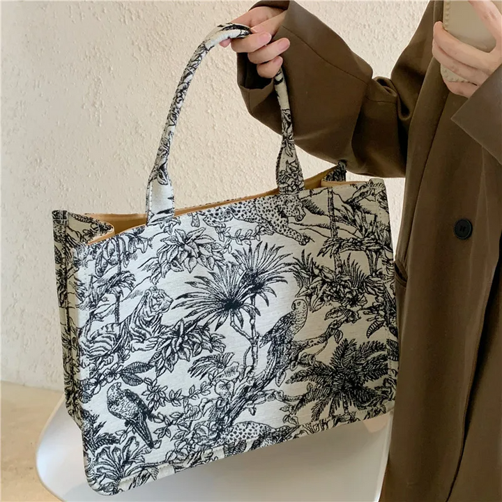 Palmen/Tiger Design Kunstleder Hand/Trage/Schulter/Umhänge-Tasche | ZITOCASES®