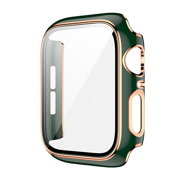 Luxus/Gold Plastik Vollschutz Hülle/Case für Apple Watch Series 8, 7, 6, 5 | ZITOCASES®