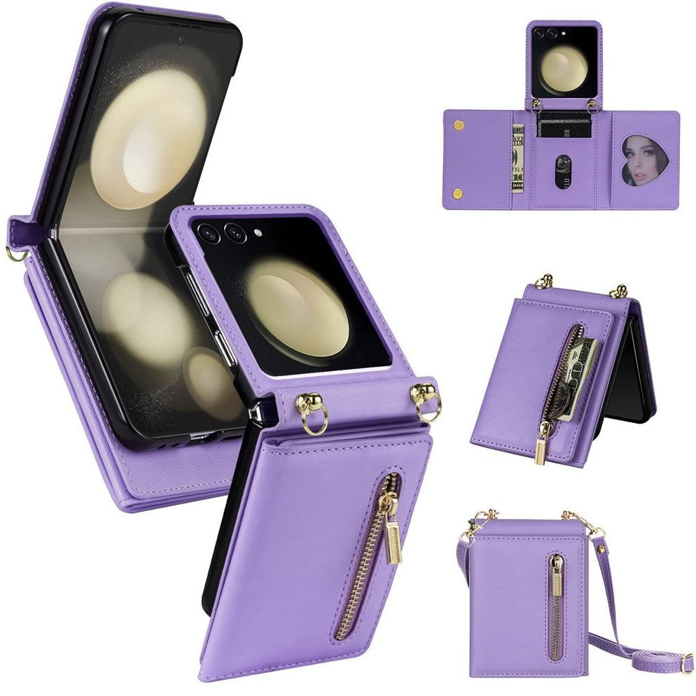 Portemonnaie/Geldbörse Kunstleder Klapphülle/Flipcase für Samsung Galaxy Z Flip 8 | ZITOCASES®