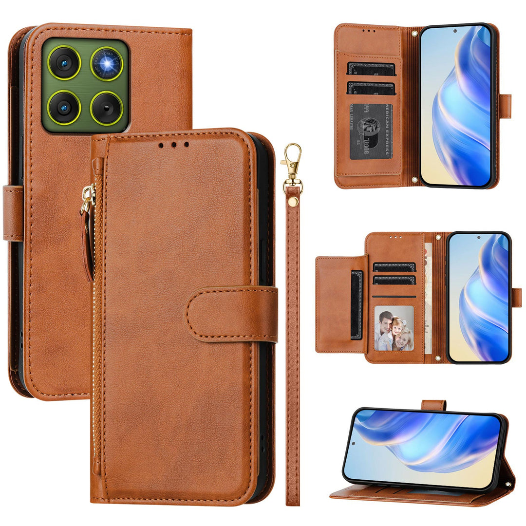 Kunstleder Brieftaschen Hülle/Case für Motorola Edge 70 | ZITOCASES®