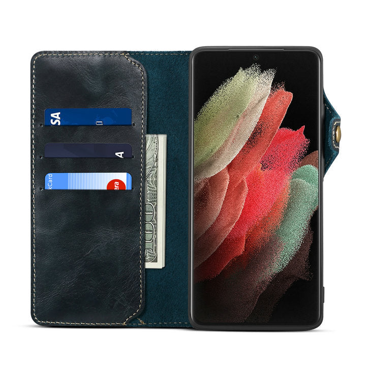 Vintage/Retro Kunstleder Klapp Hülle/Flip Case für Samsung Galaxy Note-Serie | ZITOCASES®