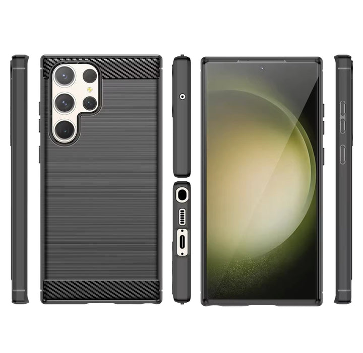 Edle Carbon Akzente Soft Hülle/Case verschiedene Farben für Samsung Galaxy S24, S24 Plus, S24 Ultra, S24 FE, S23 FE, S23, S23 Plus, S23 Ultra, S22, S22 Plus, S22 Ultra, S21 FE, S21, S21 Plus, S21 Ultra, S20, S20 Plus, S20 Ultra, S20 FE, S10, Note 20 | ZITOCASES®