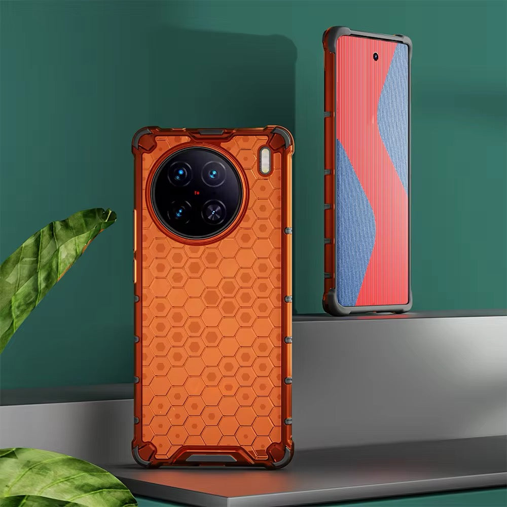 Hybrid/Waben Hülle/Case verschiedene Farben für Vivo X90, X90 Pro, X90 Pro Plus, X100, X100 Pro, X100 Ultra, X60, X51, V21, V40, V40 Lite, V40 Pro, V40 SE, Y72, Y70, Y21S | ZITOCASES®