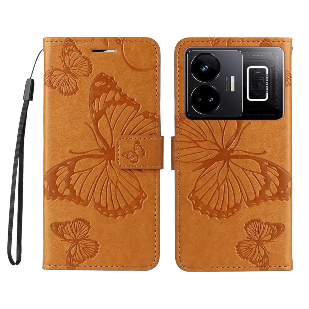 Schmetterling Motiv Kunstleder Klapp Hülle/Flip Case für Realme Narzo-Serie | ZITOCASES®