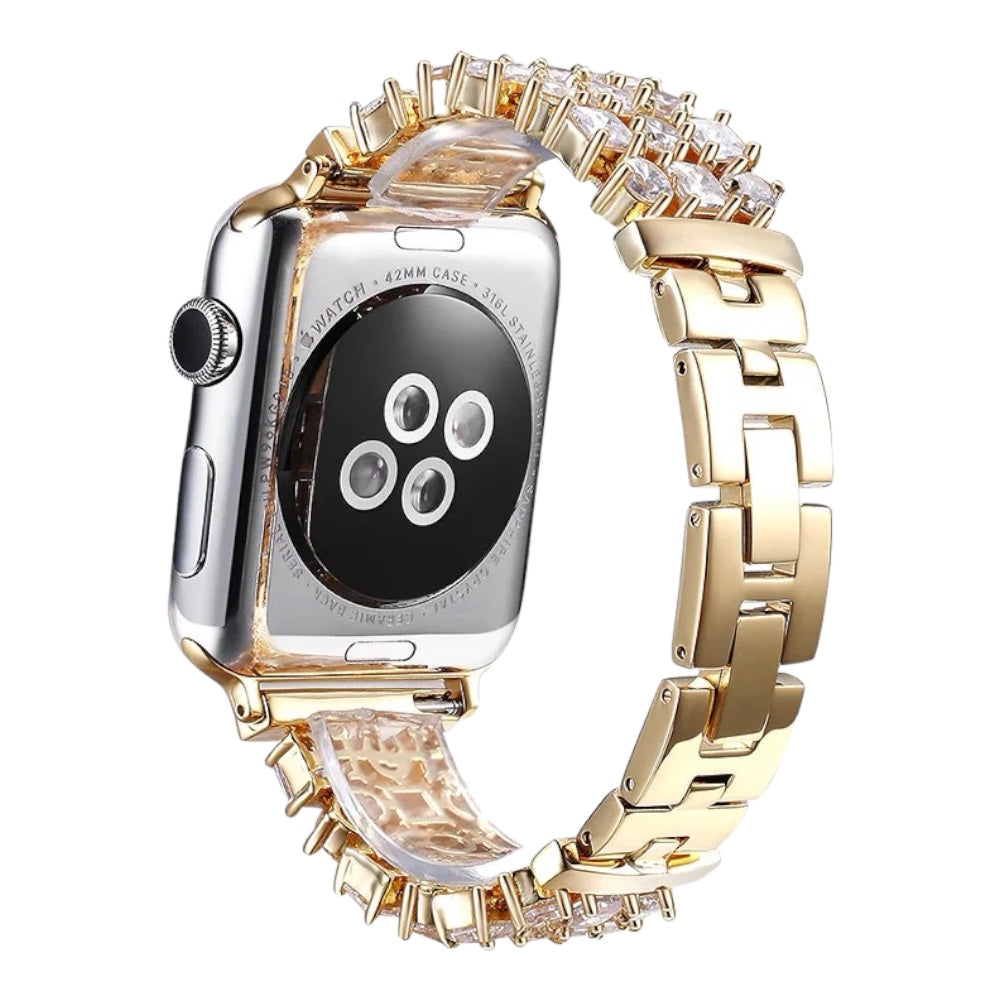 Diamant/Edelstahl Armband für Apple Watch Series 10, 9, 8, 7, 6, 5, 4, 3, 2, 1, SE, Ultra | ZITOCASES®