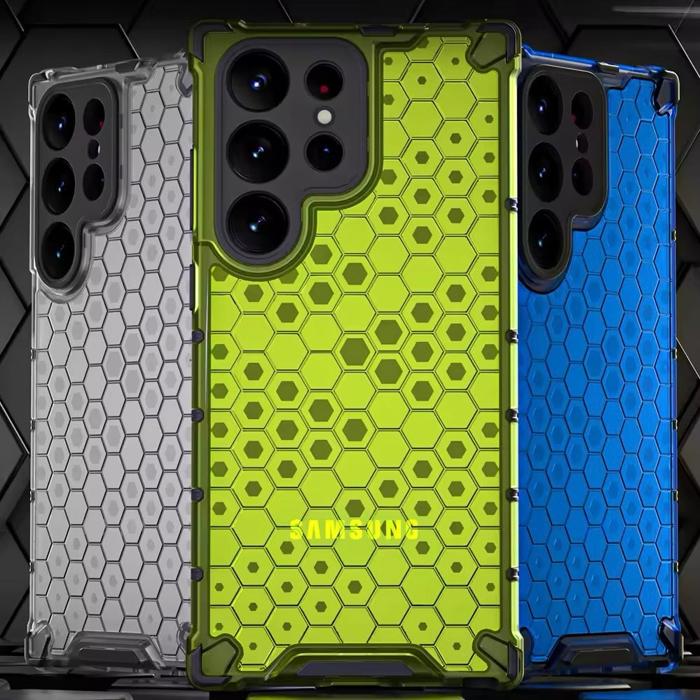 Hybrid/Waben Hülle/Case verschiedene Farben für Samsung Galaxy S25, S24, Note-Serie | ZITOCASES®