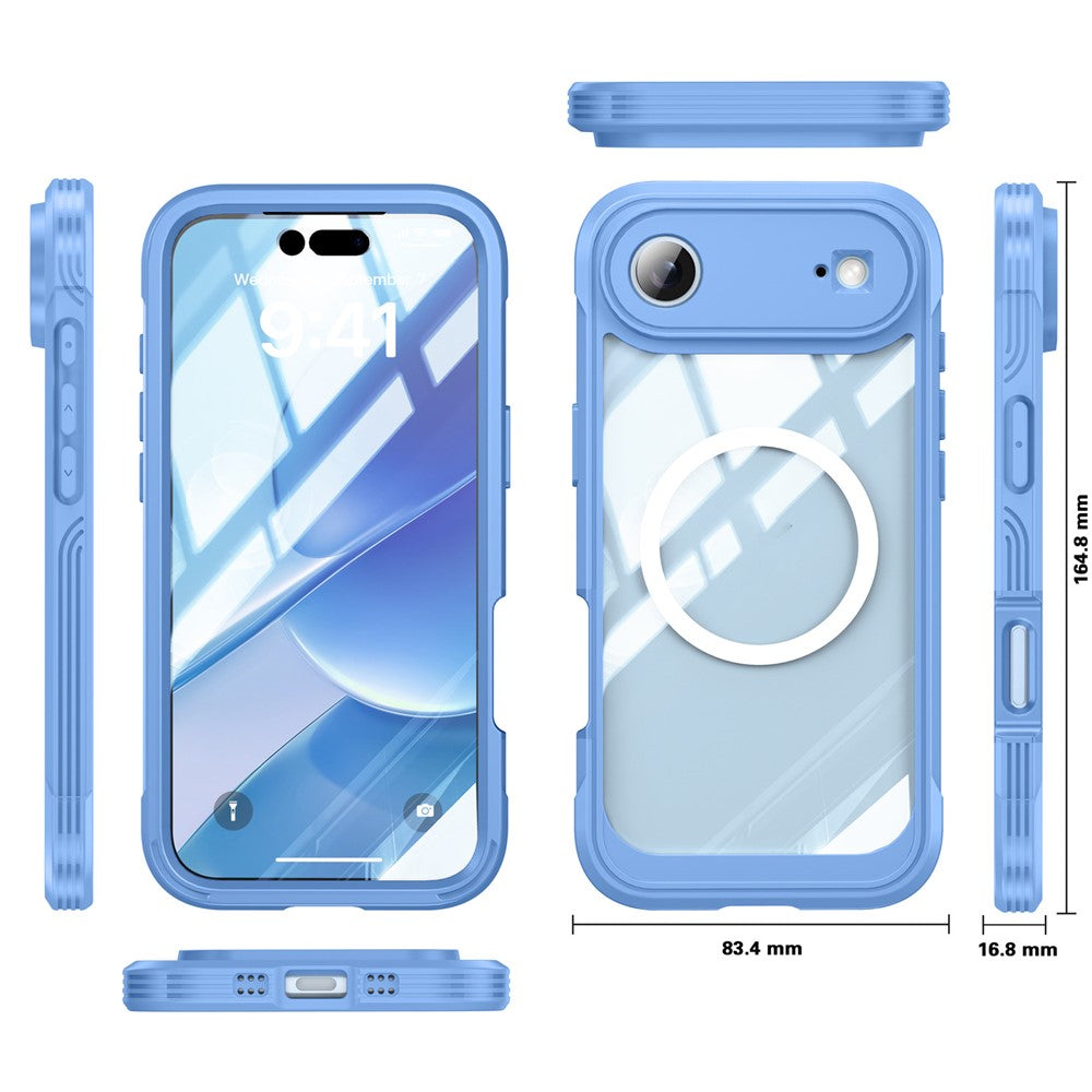 Stoßfeste MagSafe/Magnet Silikon Vollschutz Hülle/Case für iPhone Air | ZITOCASES®