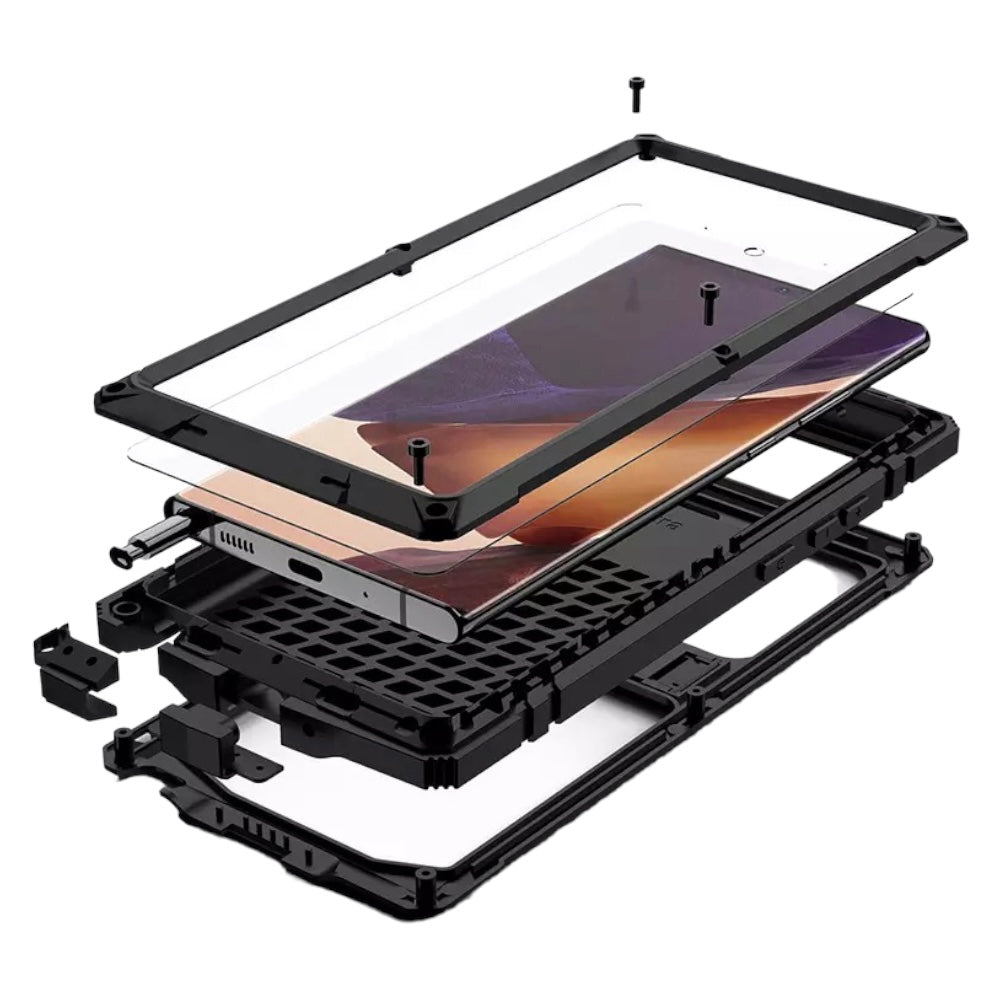 SALE | Samsung Galaxy S25 Ultra | Verschraubbare 360° Aluminium Outdoor Vollschutz Hülle/Case | ZITOCASES®