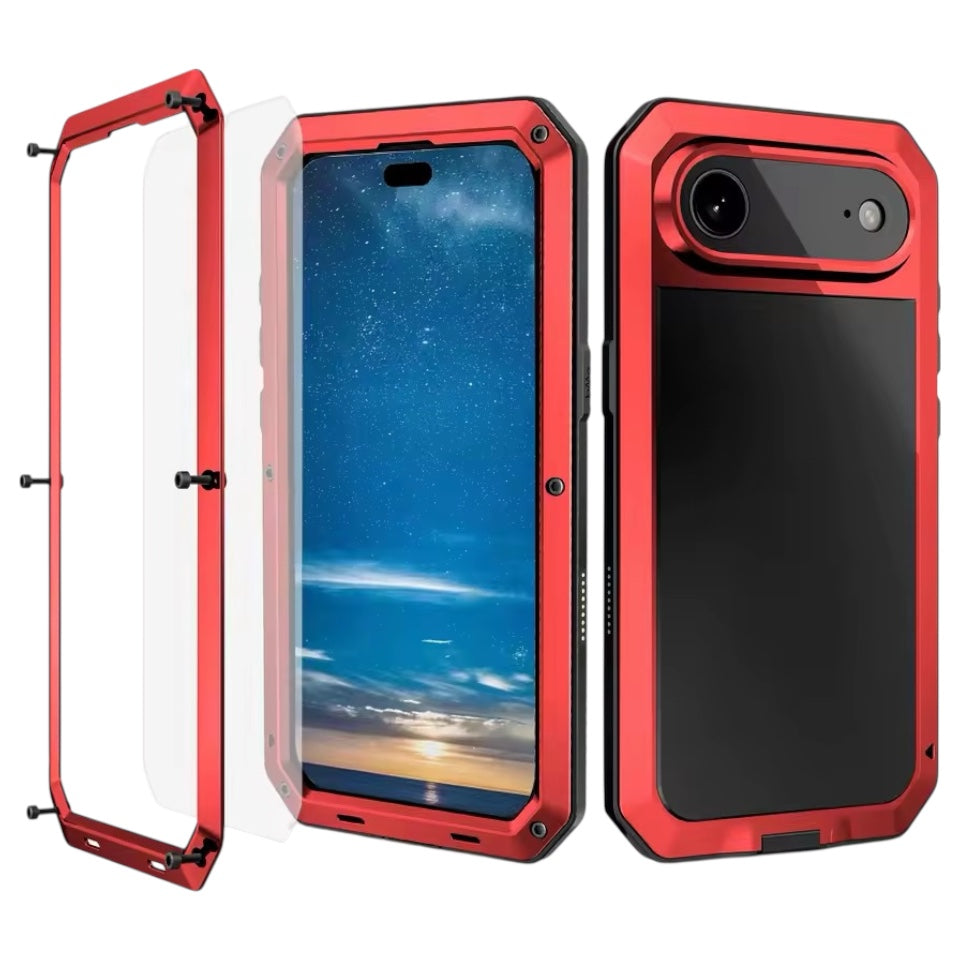 Verschraubbare 360° Aluminium Outdoor Vollschutz Hülle/Case für iPhone Air | ZITOCASES®