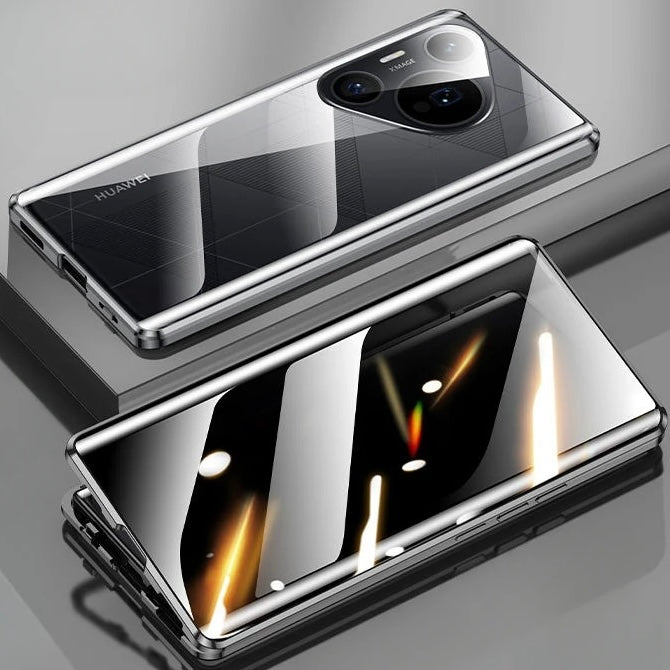 360° [SICHTSCHUTZ 9H-Glas] Aluminium Vollschutz Hülle/Case für Huawei Nova-Serie | ZITOCASES®