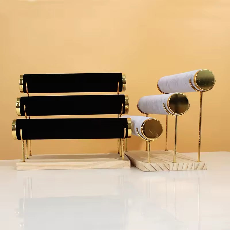 Edelstahl/Mikrofaser Uhrenständer/Schmuckständer/Display-Ständer/Halter/Präsentationsständer/Schaufensterständer | ZITOCASES®