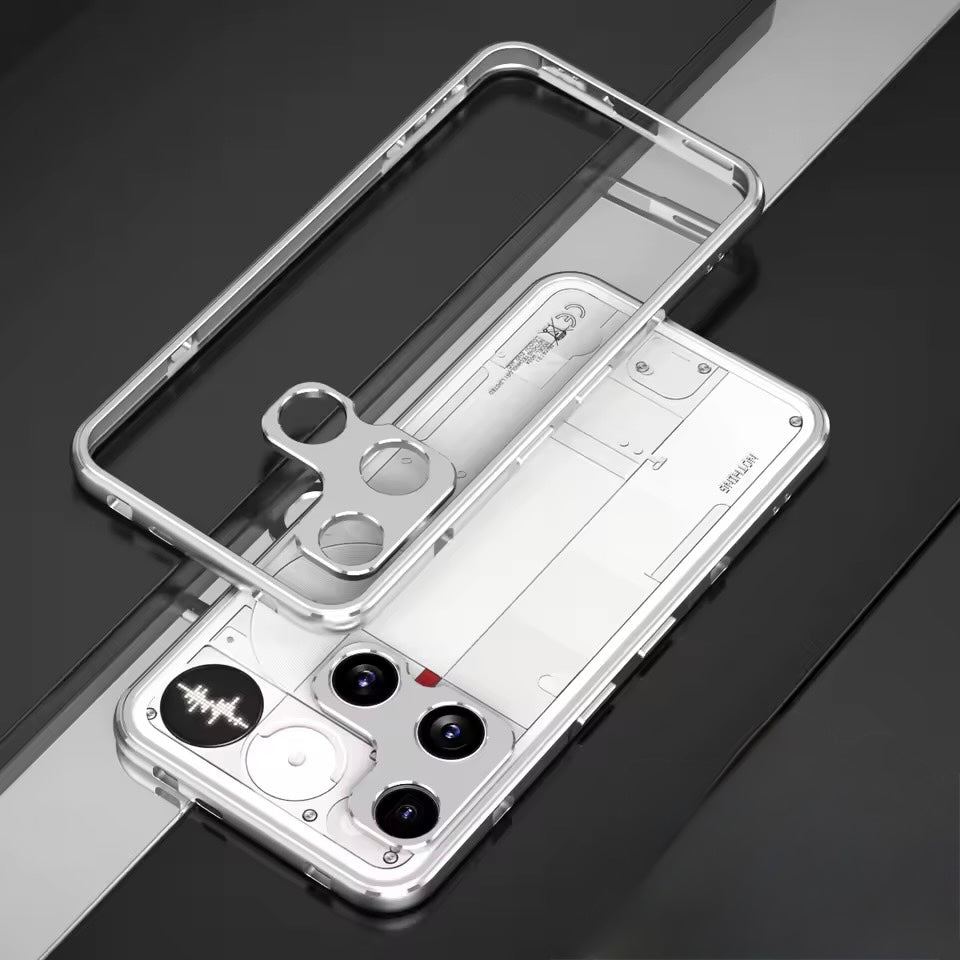 Aluminium Rahmen/Bumper Hülle/Case (inkl. Kamera Abdeckung) für Nothing Phone (3), (3a), (3a) Pro, (2), (2a), (2a) Plus, (1), CMF Phone 1, CMF Phone 2 Pro | ZITOCASES®