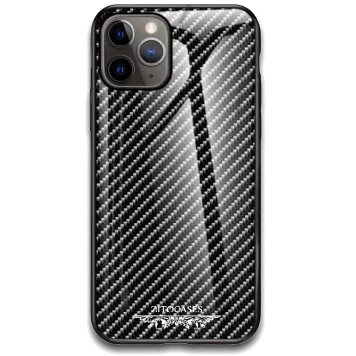 Carbon Panzerglas Hülle/Case für iPhone 16, 16 Plus, 16 Pro, 16 Pro Max, 15, 15 Plus, 15 Pro, 15 Pro Max, 14, 14 Plus, 14 Pro, 14 Pro Max, 13, 13 Pro, 13 Pro Max, 13 Mini, 12, 12 Pro, 12 Pro Max, 12 Mini, SE, 11, 11 Pro, 11 Pro Max