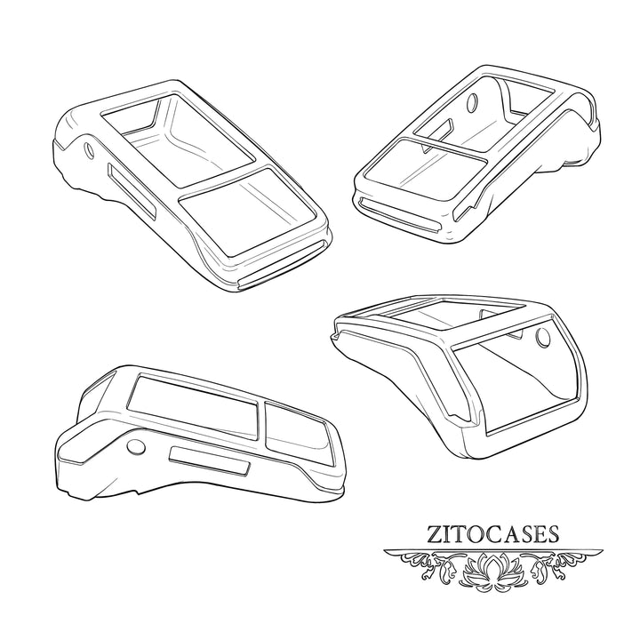 Kartenterminal Hülle/Case nach Maß - Sonderanfertigung - Material/Design/Farbe nach Wunsch/Vorgabe | ZITOCASES®