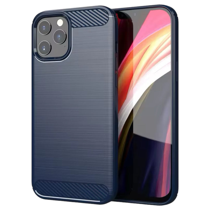 Edle Carbon Akzente Soft Hülle/Case verschiedene Farben für iPhone 16-Serie | ZITOCASES®